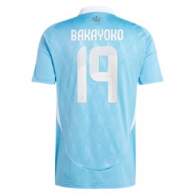 Seconda Maglia Bakayoko 19 Belgio Euro 2024